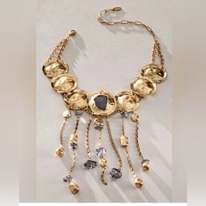 NWT Free People Speak Up Statement Layer Necklace